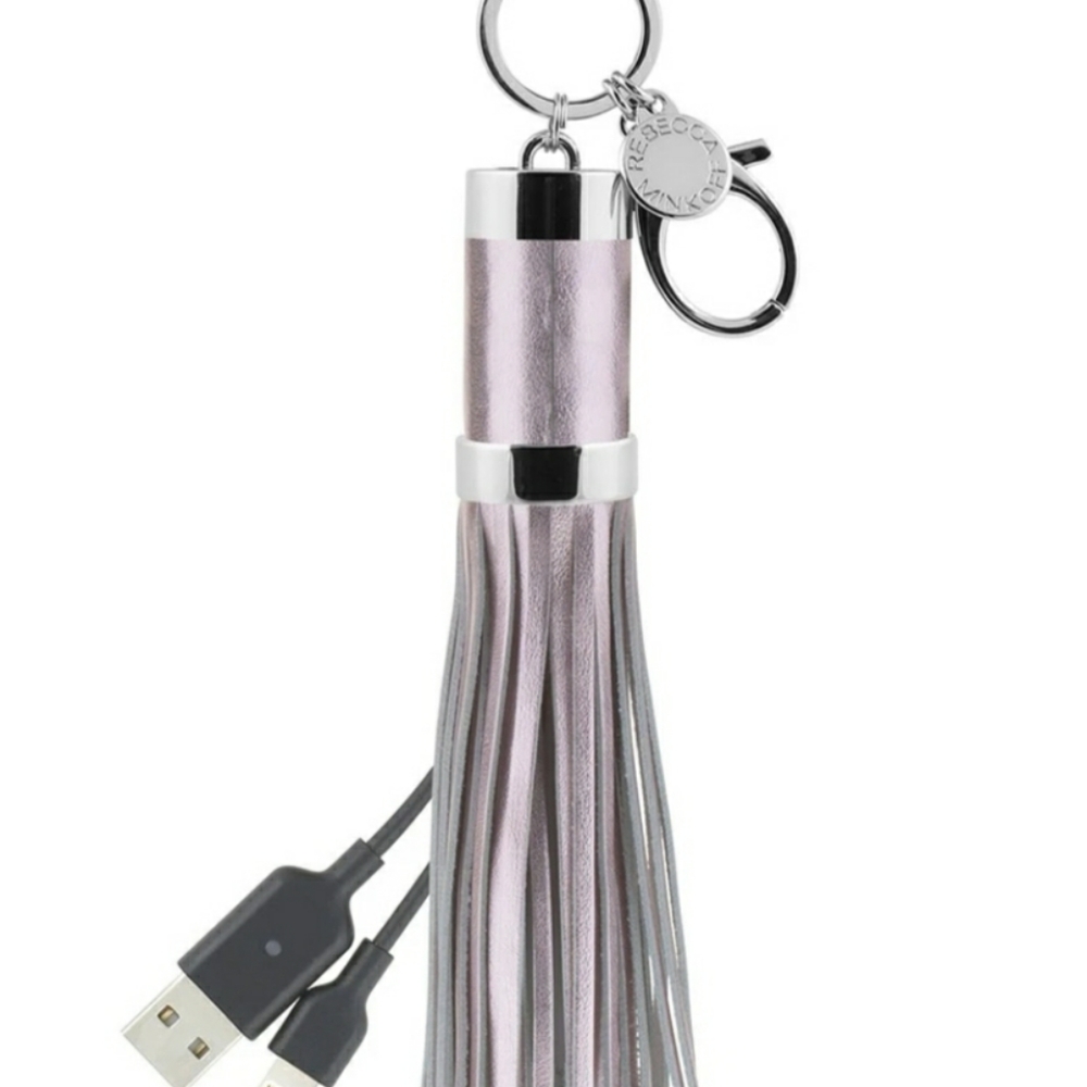 Rebecca Minkoff Power Tassel keychain